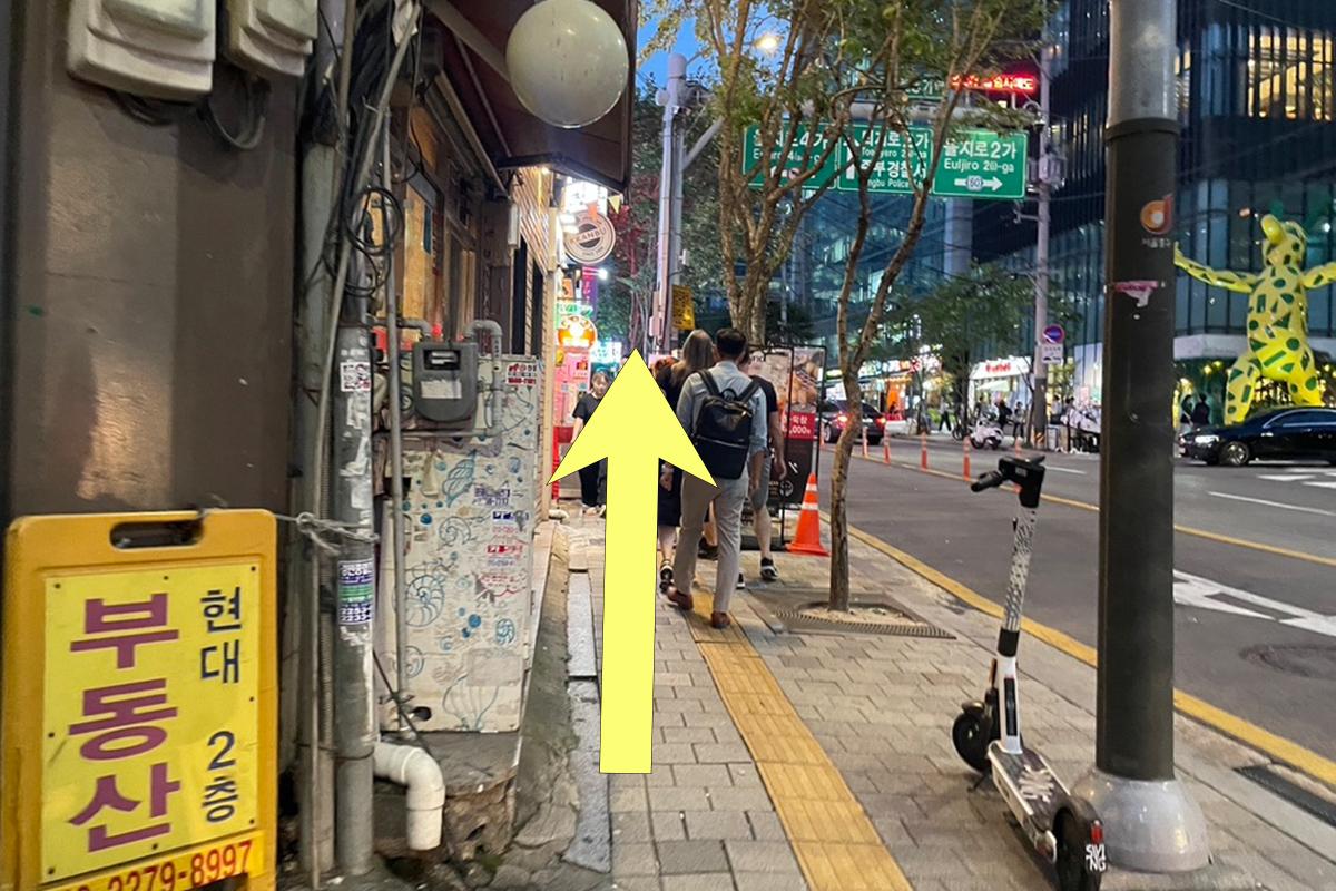 韓國美食 韓國wine bar 首爾美食 首爾wine bar 乙支路美食 乙支路餐廳 vinzip 前往方法