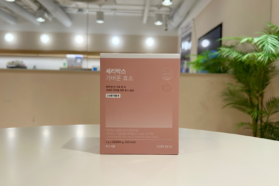 面纱设计的谷物轻盈酵素，用于保证良好的消化效果。