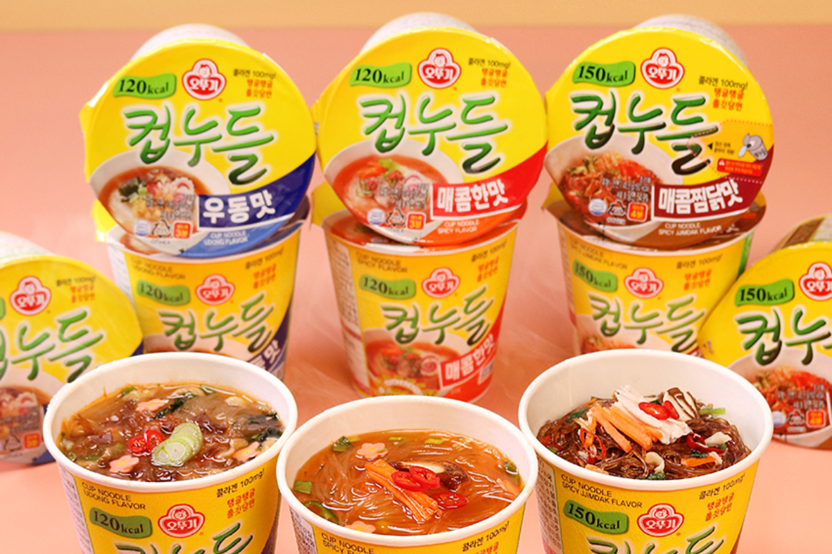 韓國即食麵 韓國公仔麵推薦 非油炸即食麵 低卡即食麵 韓國手信 不倒翁 粉絲杯麵