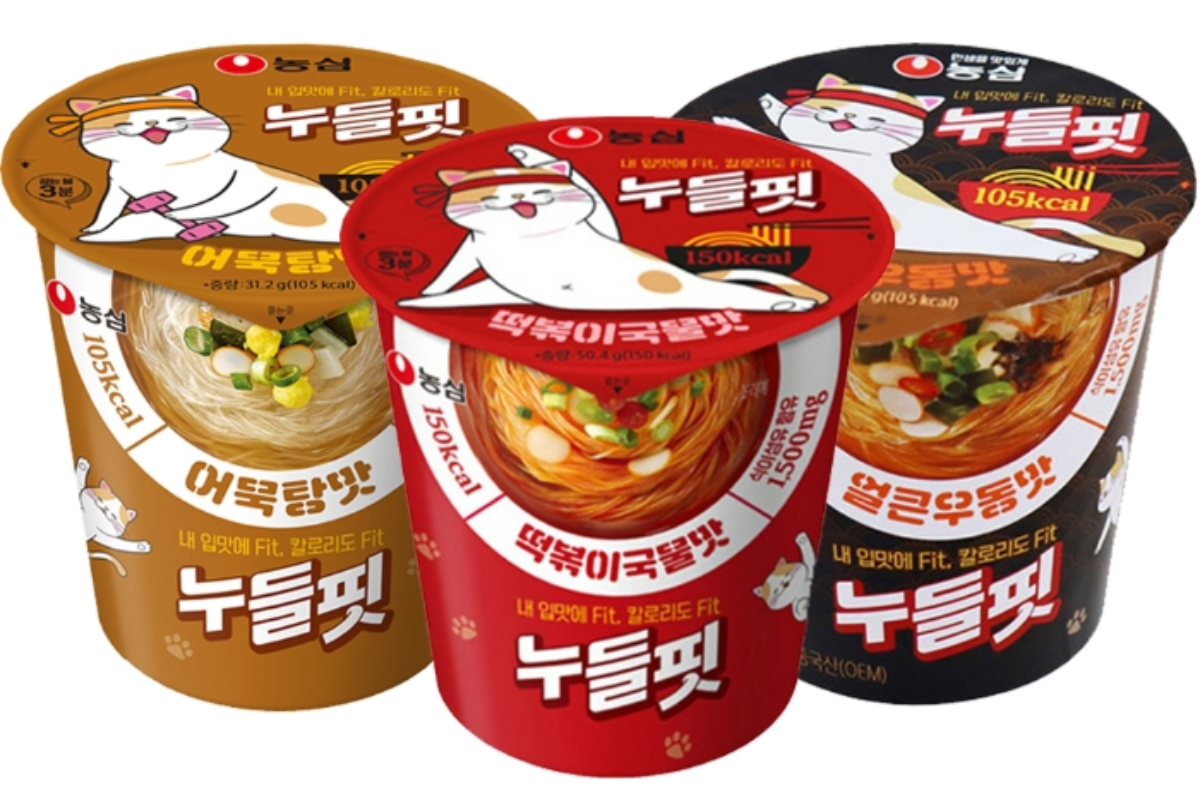 韓國即食麵 韓國公仔麵推薦 非油炸即食麵 低卡即食麵 韓國手信 農心Noodle Fit