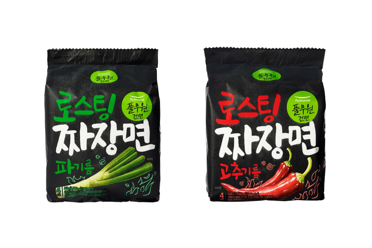 韓國即食麵 韓國公仔麵推薦 非油炸即食麵 低卡即食麵 韓國手信 Pulmuone 炙烤炸醬麵