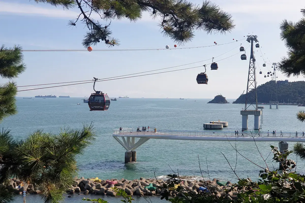 韓国旅行 釜山 松島海上ケーブルカー 松島 海上ケーブルカー