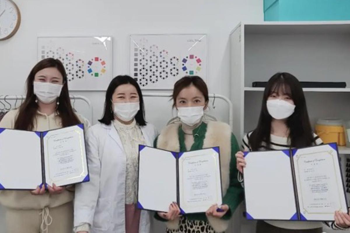 韓國個人色彩檢測 講師教育 教學 課程報名