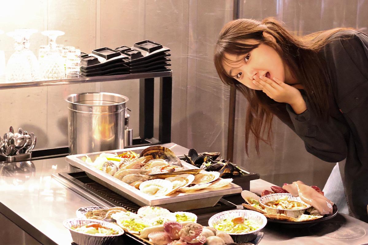 韓國美食 首爾美食 弘大餐廳 韓國燒貝殼 韓國烤貝殼 貝殼 海鮮 弘大 夏威夷烤貝殼 Hawaii Shellfish 價錢 menu 預約