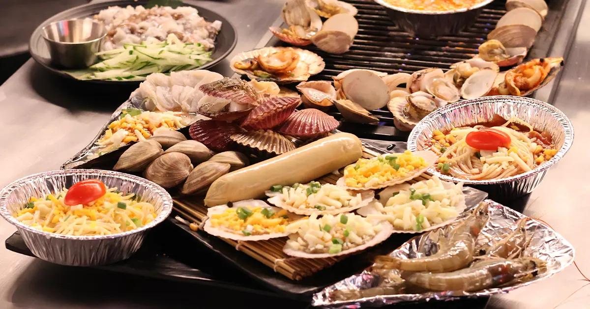 弘大美食｜夏威夷烤扇貝