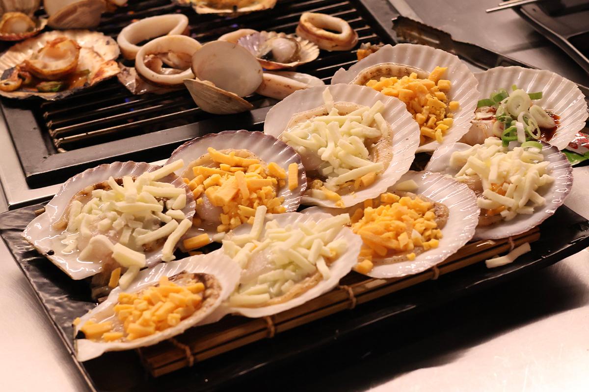韓國美食 首爾美食 弘大餐廳 韓國燒貝殼 韓國烤貝殼 貝殼 海鮮 燒海鮮 弘大 夏威夷烤貝殼 Hawaii Shellfish 價錢 menu 預約
