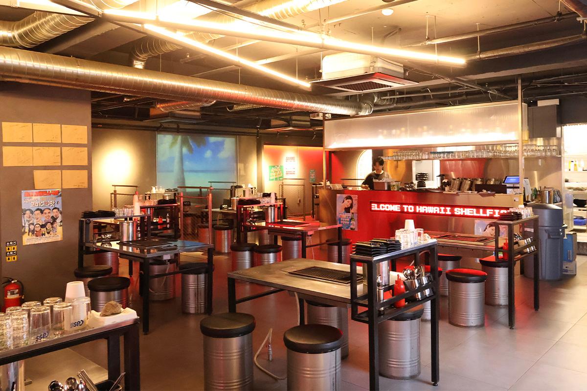 韓國美食 首爾美食 弘大餐廳 韓國燒貝殼 韓國烤貝殼 貝殼 海鮮 弘大 夏威夷烤貝殼 Hawaii Shellfish 價錢 menu 預約