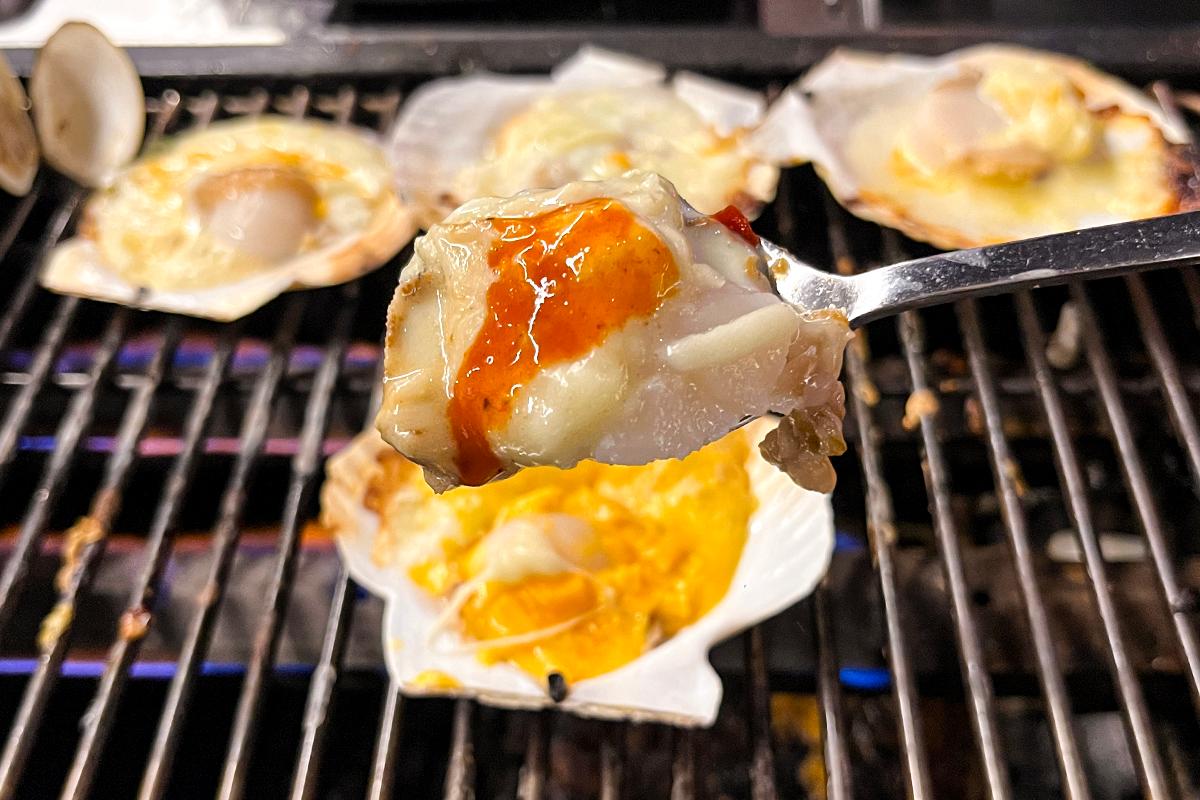 韓國美食 首爾美食 弘大餐廳 韓國燒貝殼 韓國烤貝殼 貝殼 海鮮 燒海鮮 弘大 夏威夷烤貝殼 Hawaii Shellfish 價錢 menu 預約