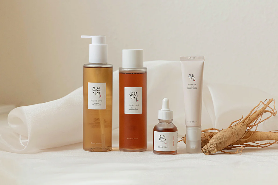 由米水和人參製成的朝鮮美人護膚產品，重新詮釋北韓的傳統美容法，呈現天然草本成分。