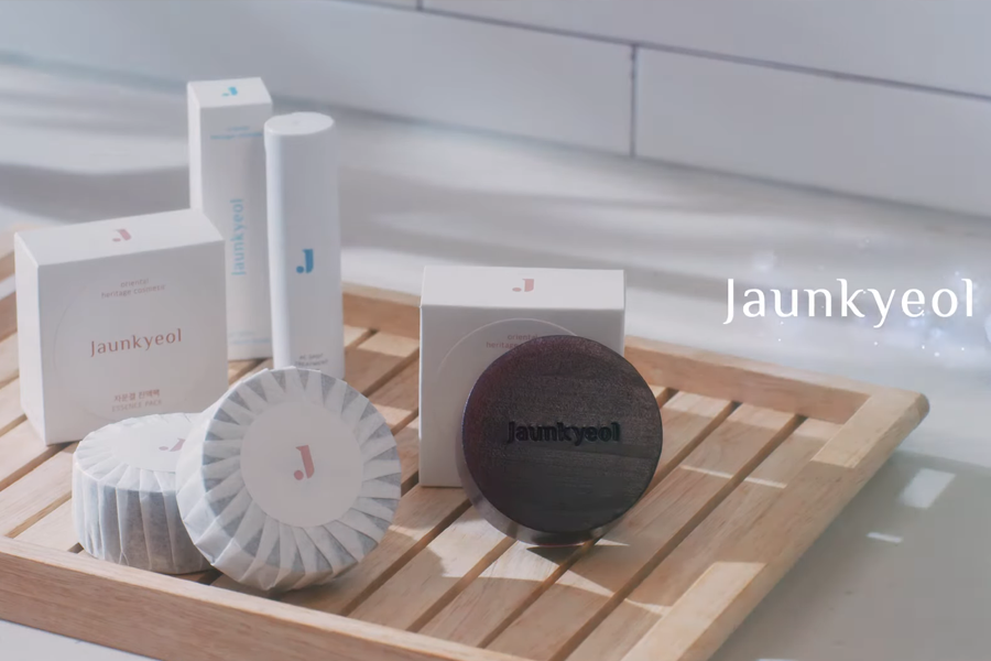 Jaunkyeol傳統韓方香皂，靈感來自韓國朝鮮時代，搭配現代美容技術，展現簡約而典雅的設計。