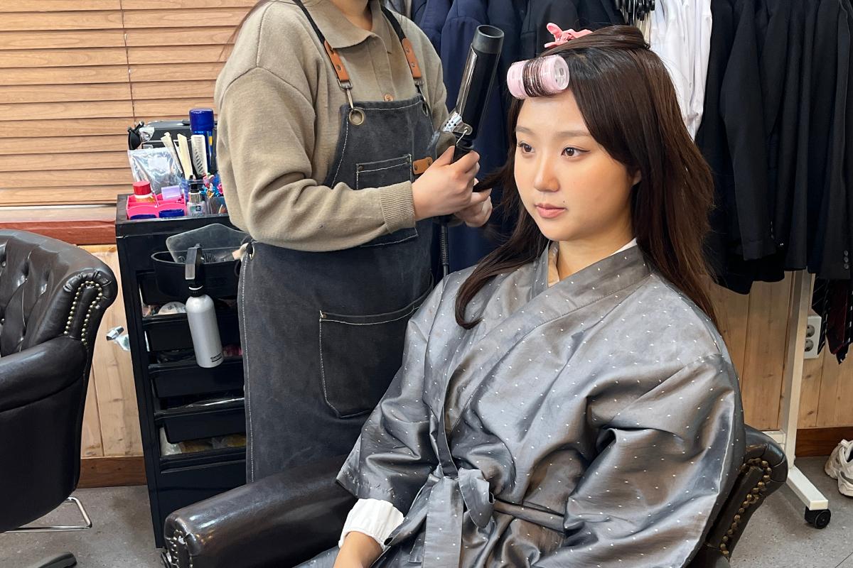 韓国旅行 ソウル 弘大 韓国プロフィール写真 Modelro Studio 韓国写真館