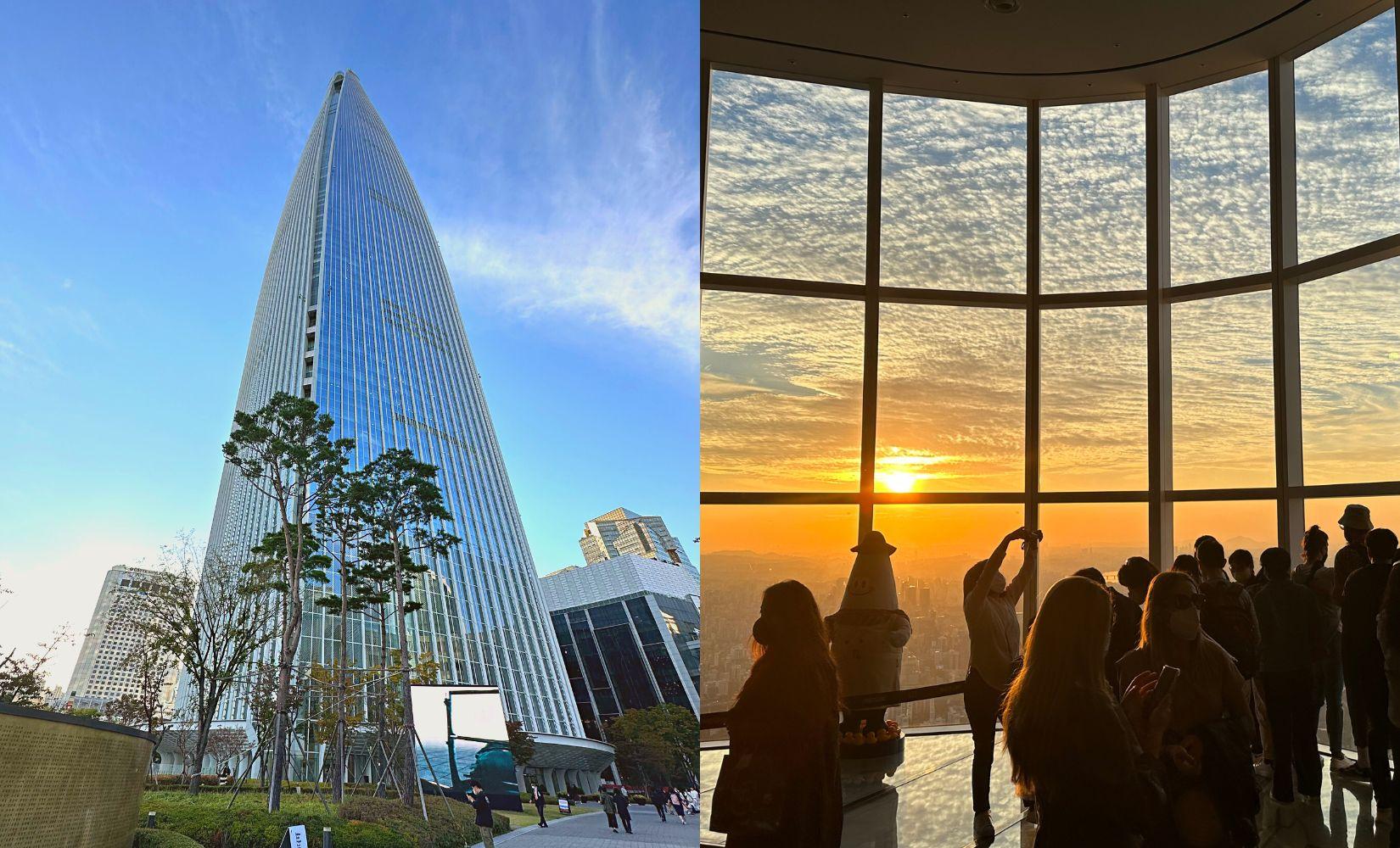 Vé thăm quan Đài quan sát Seoul Sky ở Lotte World Tower, giá ưu đãi!