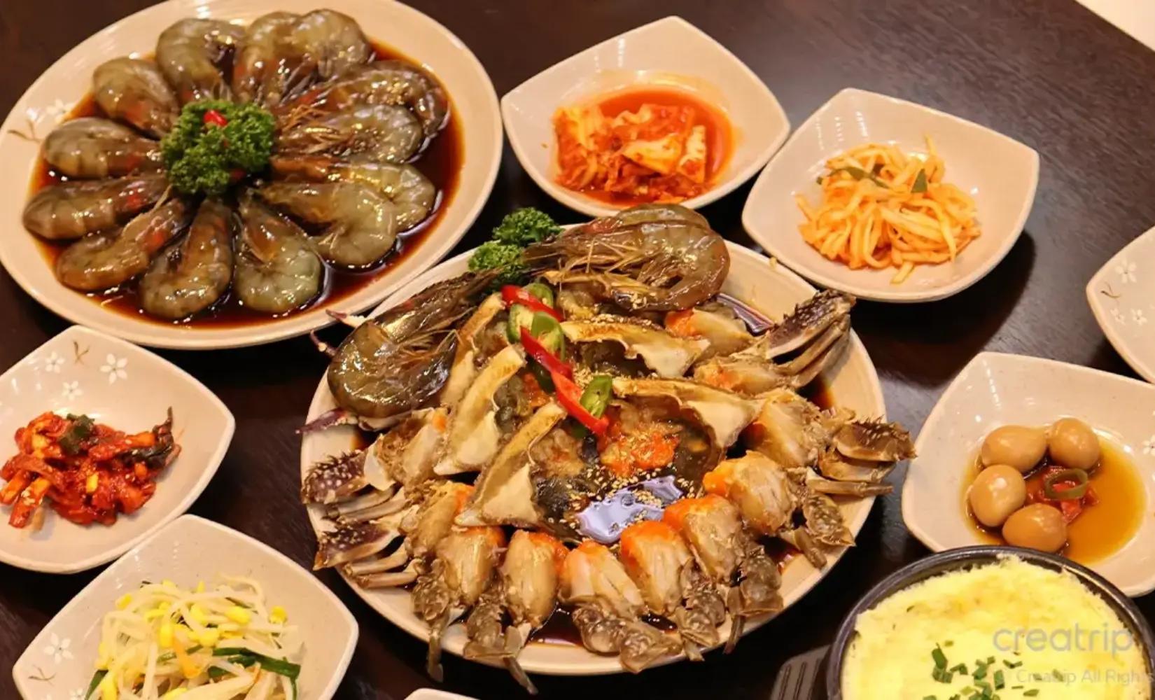 明洞 グルメ店│ハムチョカンジャンケジャン