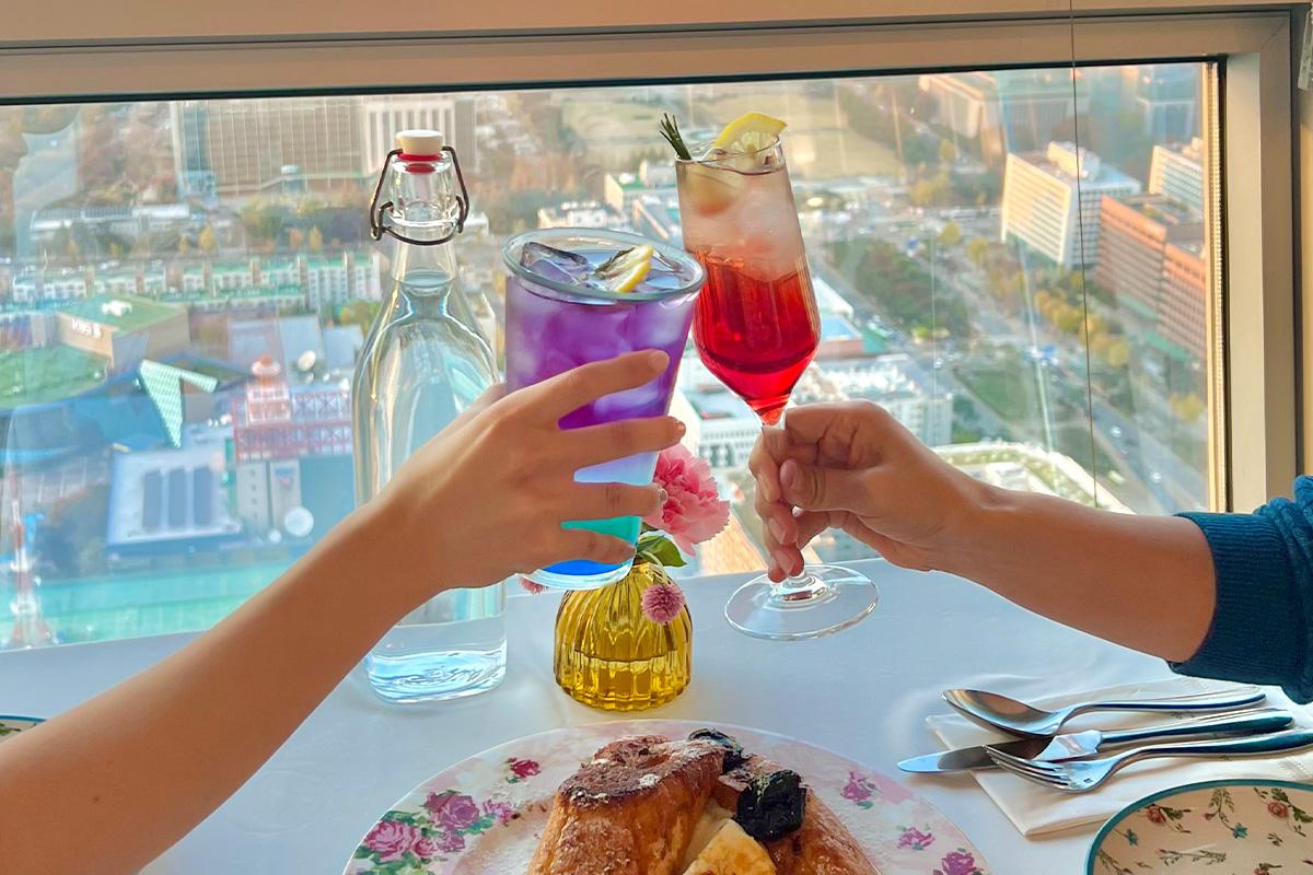 韓國餐廳 韓國高級餐廳 The SkyFarm The SkyFarm預約 汝矣島 All Day Fresh Kitchen 價錢 預約 餐廳環境