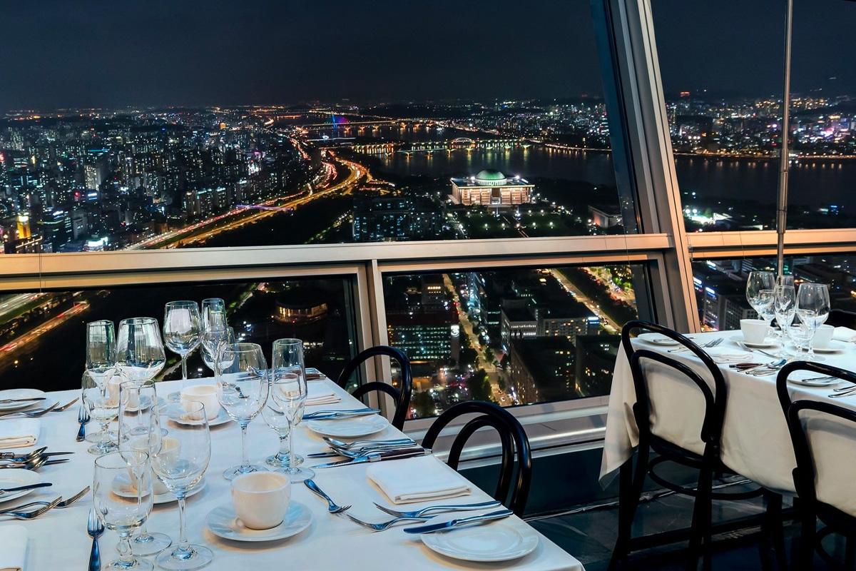 韓國餐廳 韓國高級餐廳 The SkyFarm The SkyFarm預約 汝矣島 All Day Fresh Kitchen 價錢 預約 餐廳環境