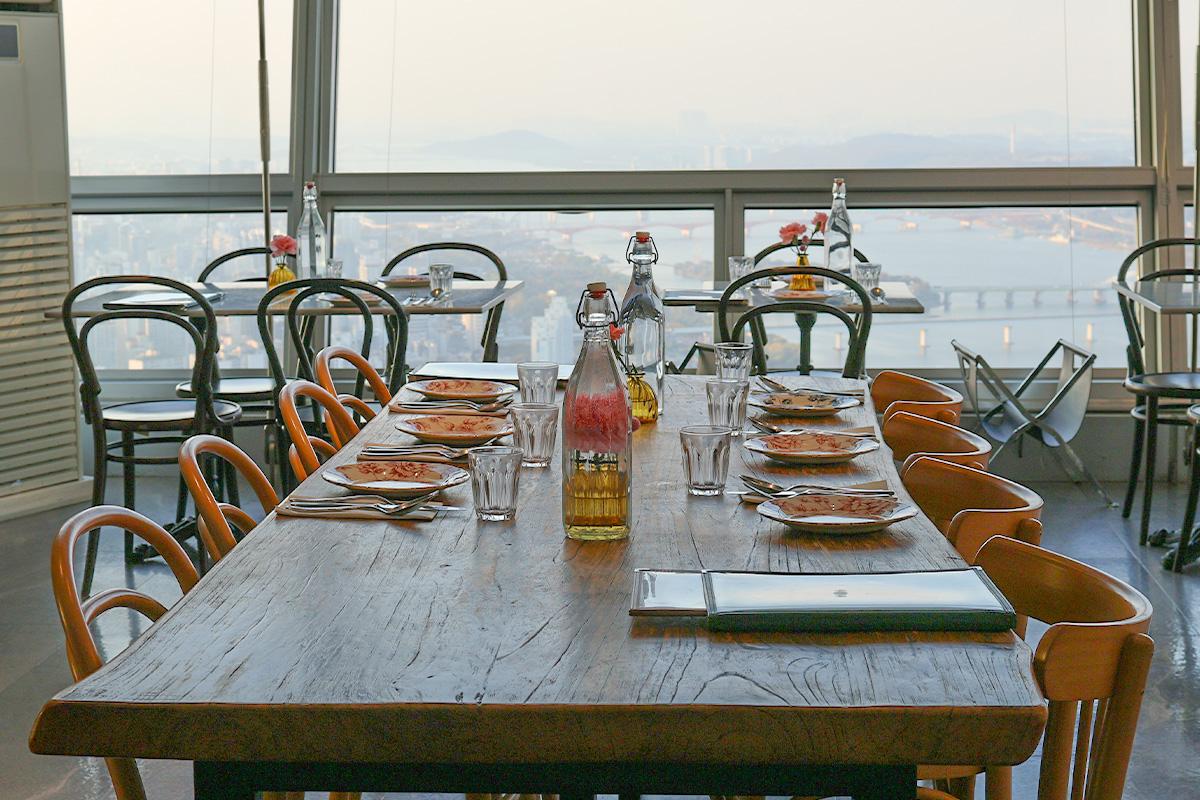 韓國餐廳 韓國高級餐廳 The SkyFarm The SkyFarm預約 汝矣島 All Day Fresh Kitchen 價錢 預約 餐廳環境