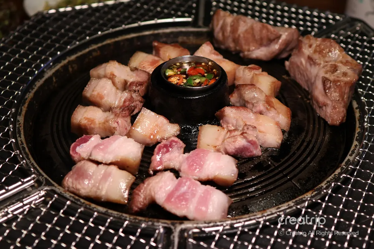 弘大燒肉推薦 弘大給豚的男人 給豚的男人 돈주는남자 弘大燒肉 弘大韓燒 燒豬肉 濟州豬肉 弘大必食 價錢 預約 Menu