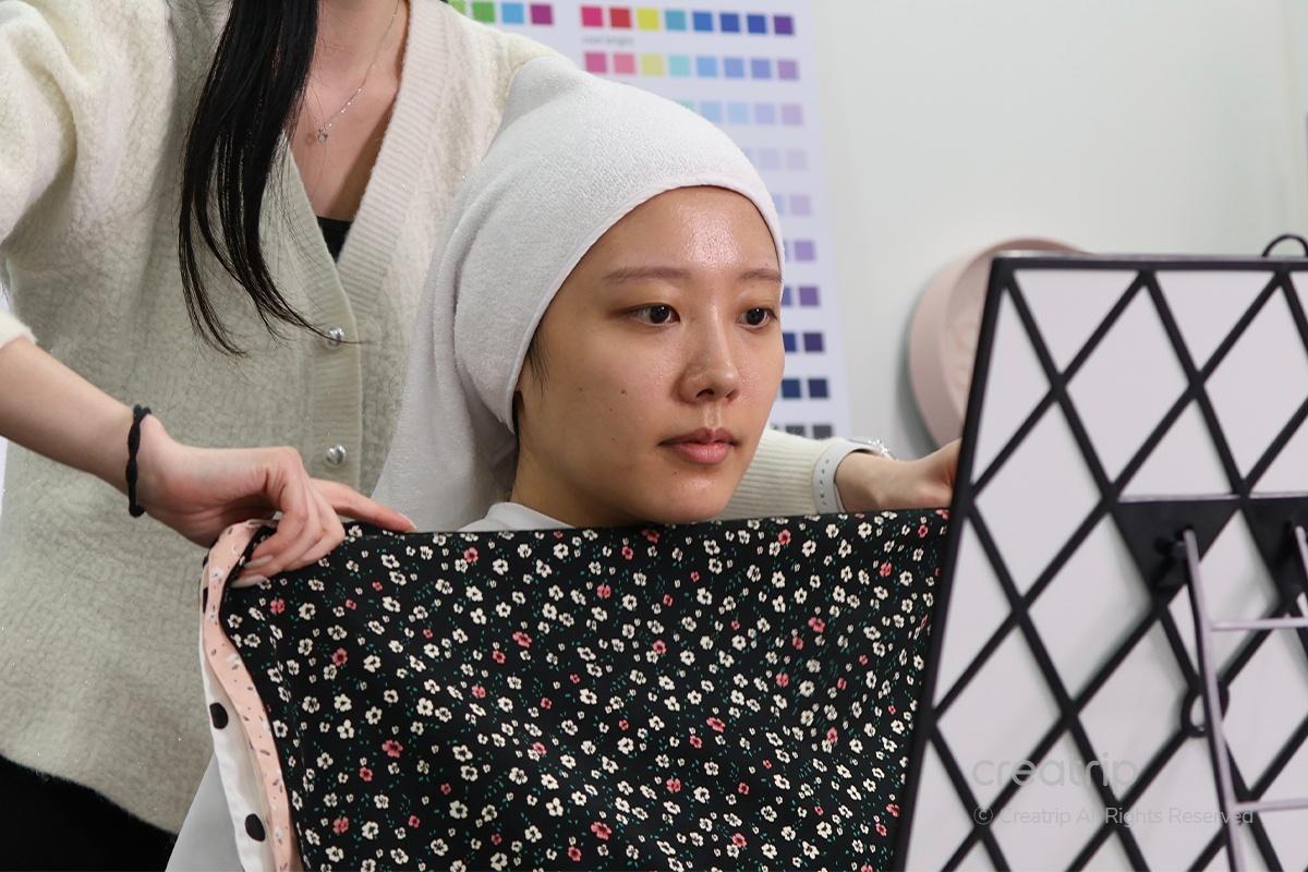 個人色彩鑑定 個人色彩檢測 個人色彩診斷 色彩鑑定 韓國個人色彩鑑定 首爾個人色彩鑑定 韓國色彩鑑定 首爾色彩鑑定 my shopper 狎鷗亭