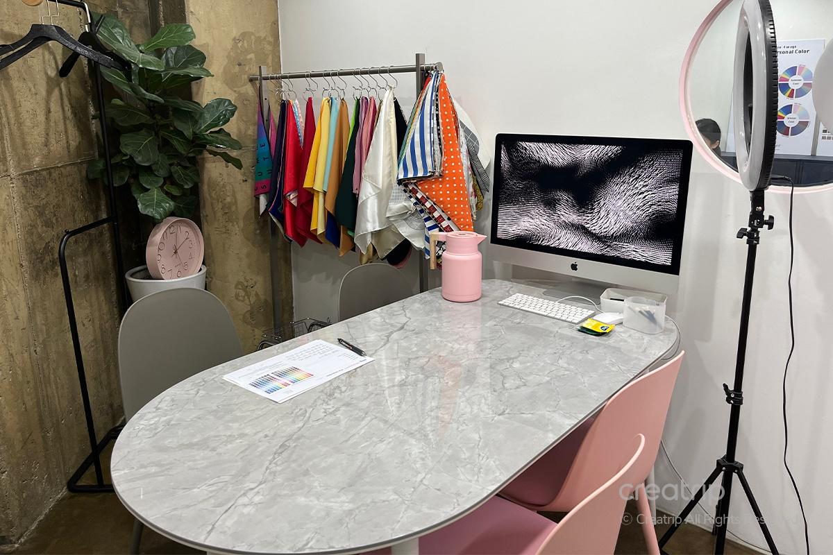 個人色彩鑑定 個人色彩檢測 個人色彩診斷 色彩鑑定 韓國個人色彩鑑定 首爾個人色彩鑑定 韓國色彩鑑定 首爾色彩鑑定 my shopper 狎鷗亭