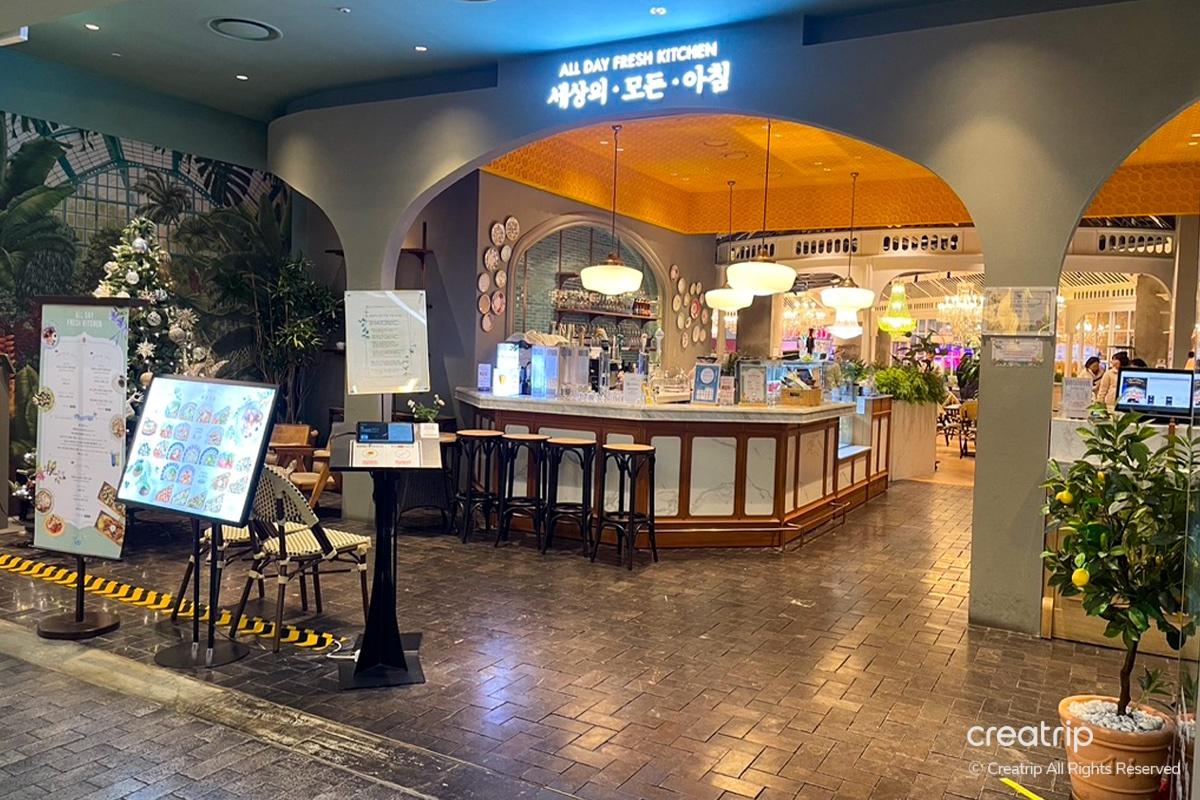 韓國景觀餐廳 韓國早午餐 韓國餐廳訂位 首爾餐廳訂位 世界上的所有早餐 樂天世界餐廳 樂天世界購物城