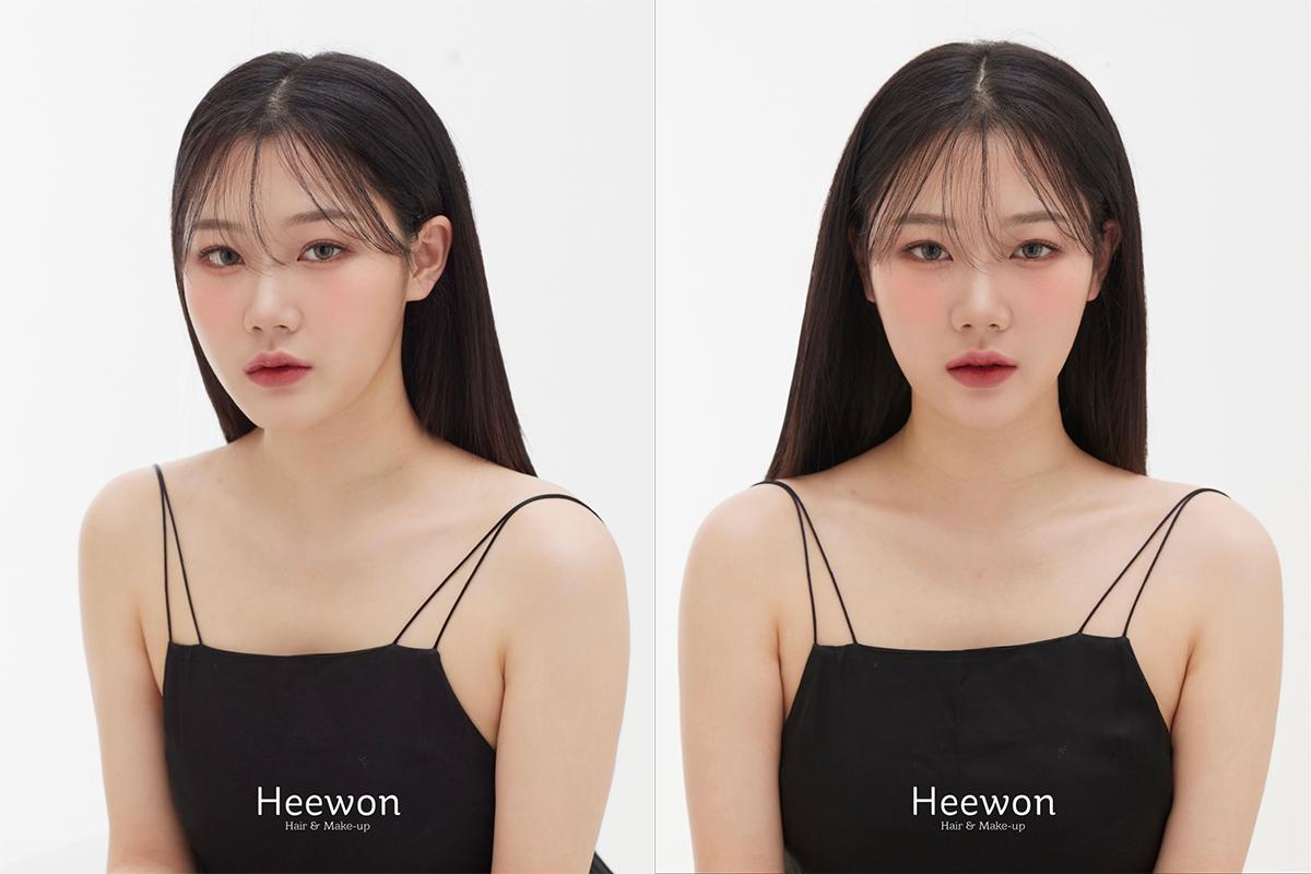 韓国旅行 韓国美容 ヘアメイク 清潭 ソウル HeeWon K-beauty 韓国メイク