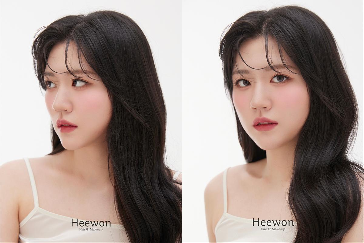韓国旅行 韓国美容 ヘアメイク 清潭 ソウル HeeWon K-beauty 韓国メイク