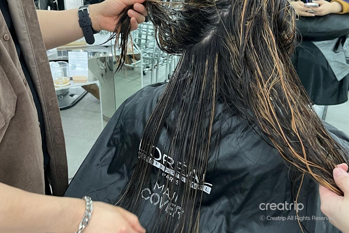  韓国旅行 韓国美容 韓国美容室 韓国ヘアサロン K-beauty ソウル 弘大 THE DAY.S