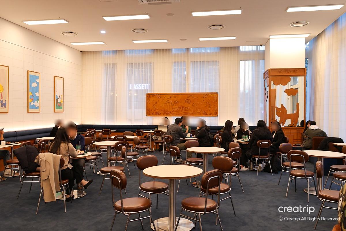 韓国旅行 韓国グルメ ソウル 乙支路 COLECTIVO 乙支路PINEAVENUE 韓国カフェ