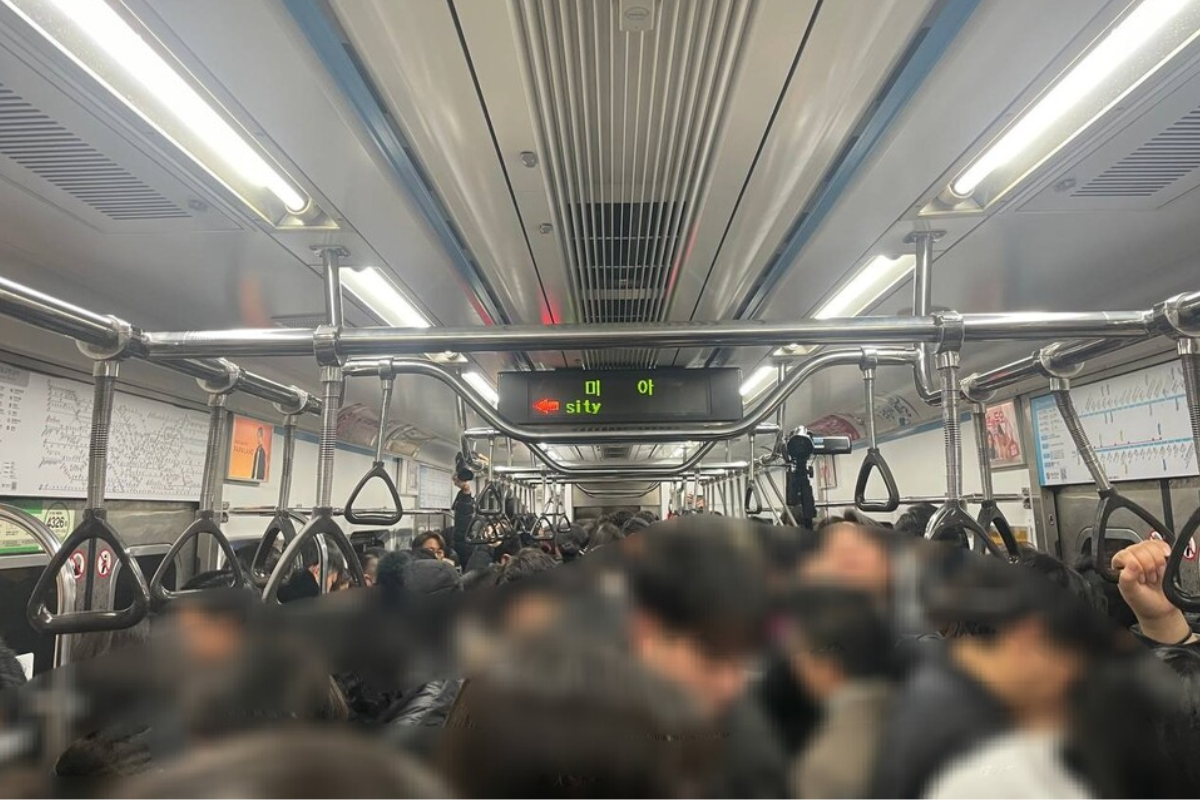 韓國地鐵 首爾地鐵 首爾地鐵新政策 韓國交通 首爾交通 無座位車廂 韓國地鐵無座位車廂 首爾地鐵無座位車廂 首爾地鐵4號線 首爾地鐵7號線