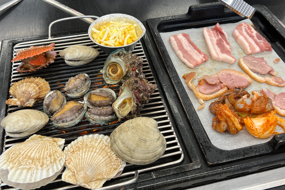 首爾 烤貝類 吃到飽推薦 2025 江南區 蠶室 烤貝吃到飽 無限任食 吃