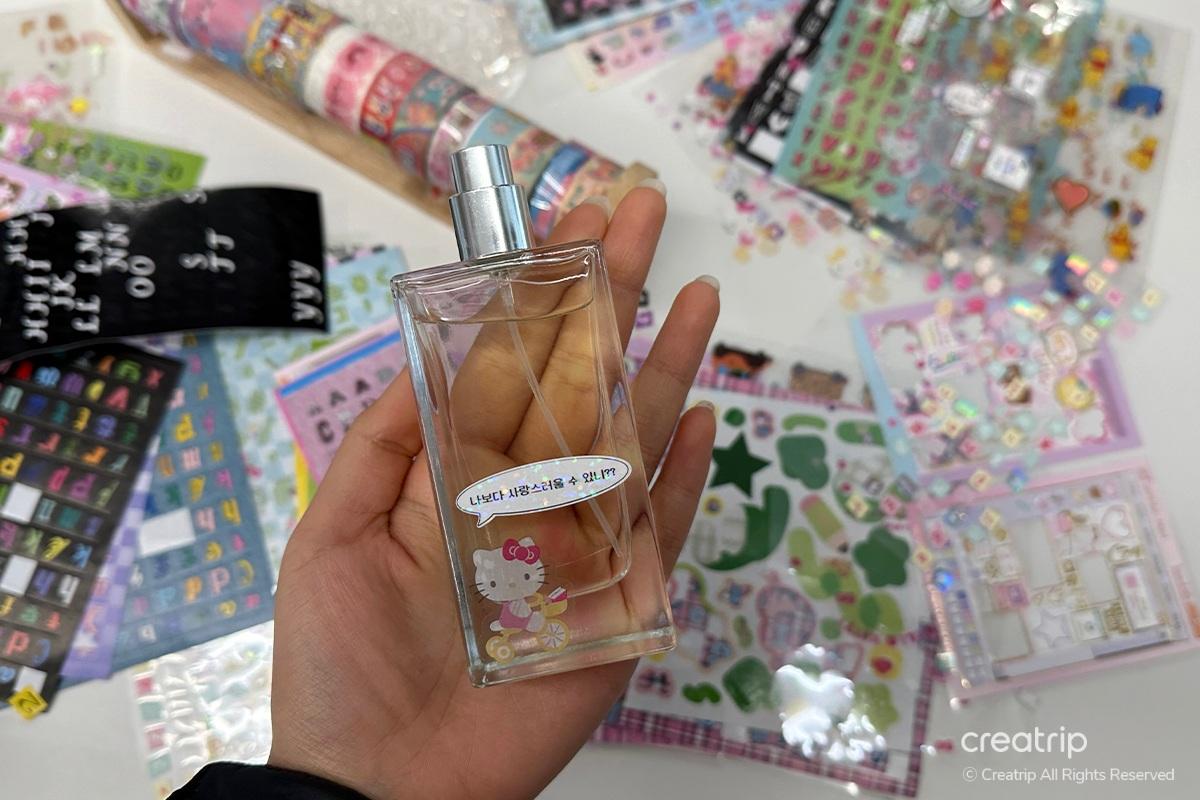 Direction sign within Perfume Play Gangnam guiding towards the creative styling zone.