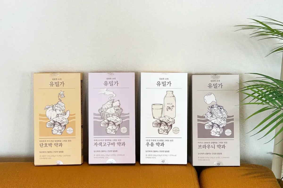 韓国旅行 韓国土産 薬菓 ヤックァ YUMILKA 韓国薬菓専門店 韓国伝統菓子 韓国伝統スイーツ