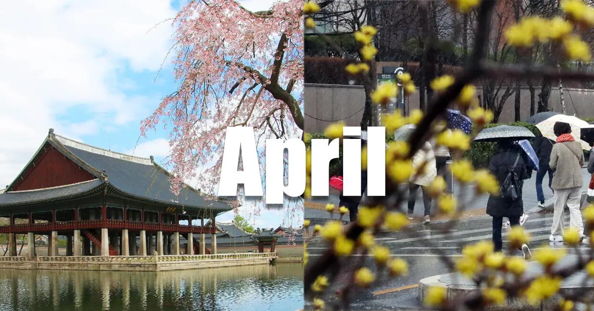 韓國(首爾/釜山)4月天氣/溫度/穿搭