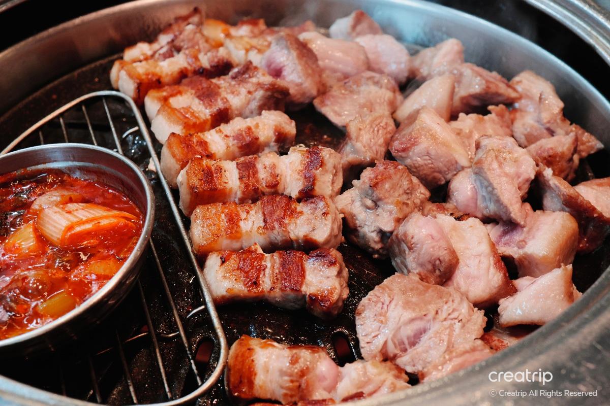 韓国旅行 韓国料理 韓国焼肉 韓国グルメ 月火コギ 永登浦 文来 ムンレ