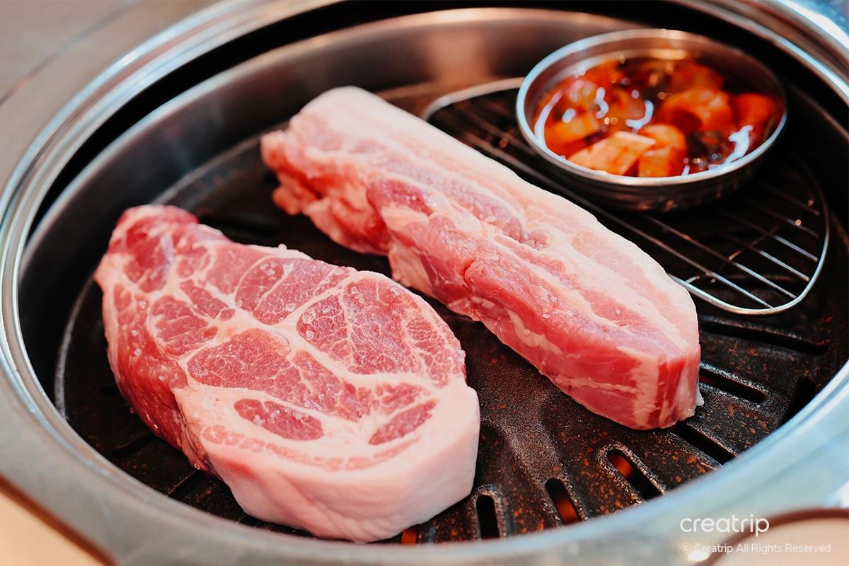韓国旅行 韓国料理 韓国焼肉 韓国グルメ 月火コギ 永登浦 文来 ムンレ