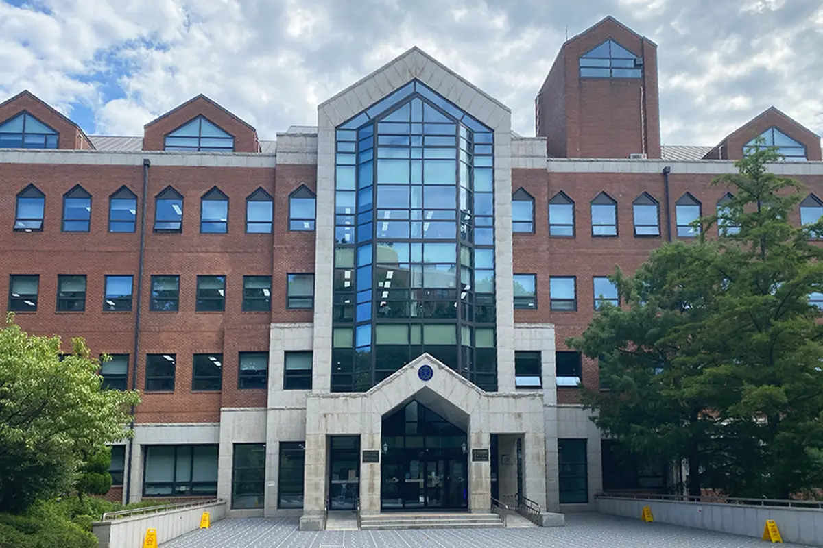 Exterior of Yonsei University Language Institute Building, a hub for Korean language learners.