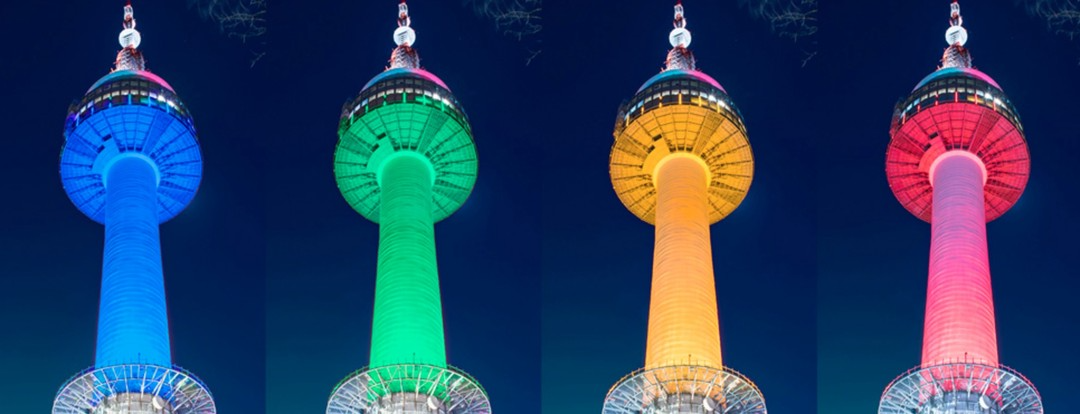 首爾塔 5月 空氣品質