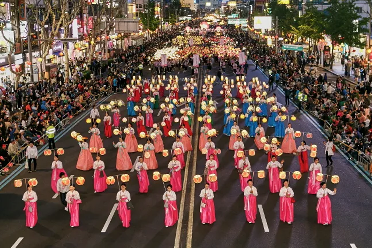 韓國燃燈節5月