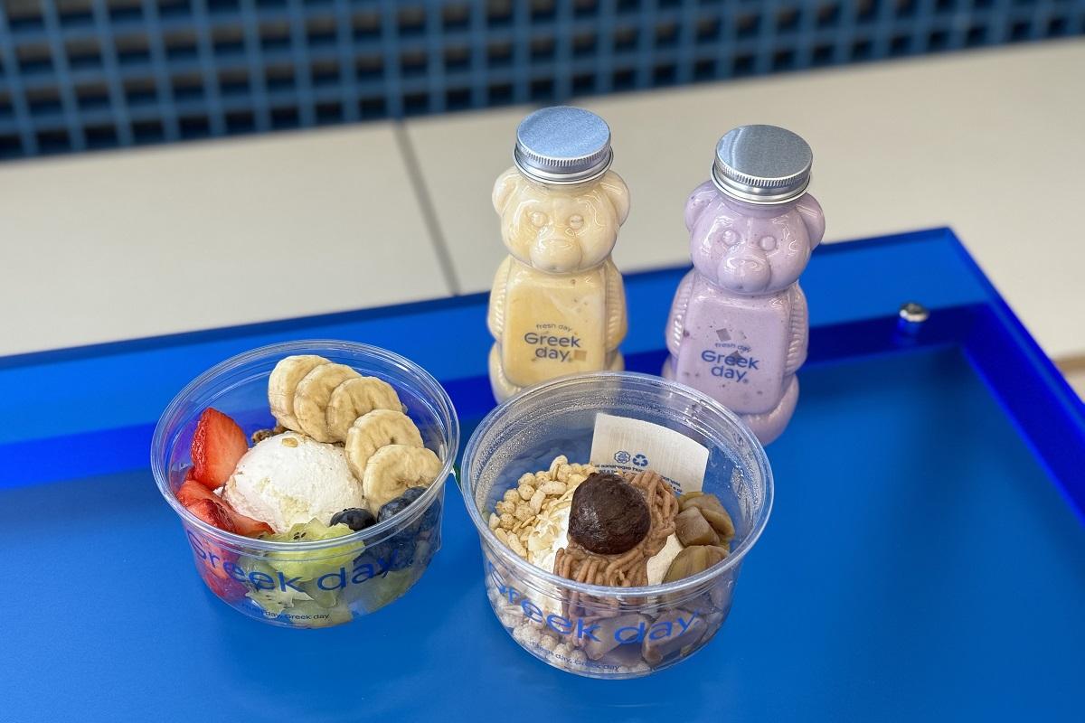 韓国グリークヨーグルト、グリークヨーグルト、ギリシャヨーグルト、ドトリ、DOTORI、どんぐりカフェ、LAZY YOGURT、Greek Day、THANKS, OAT、YOU NEED MY YOGURT、韓国カフェ、韓国朝ごはん、韓国朝活