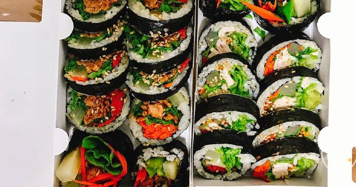 紫菜饭卷四大天王