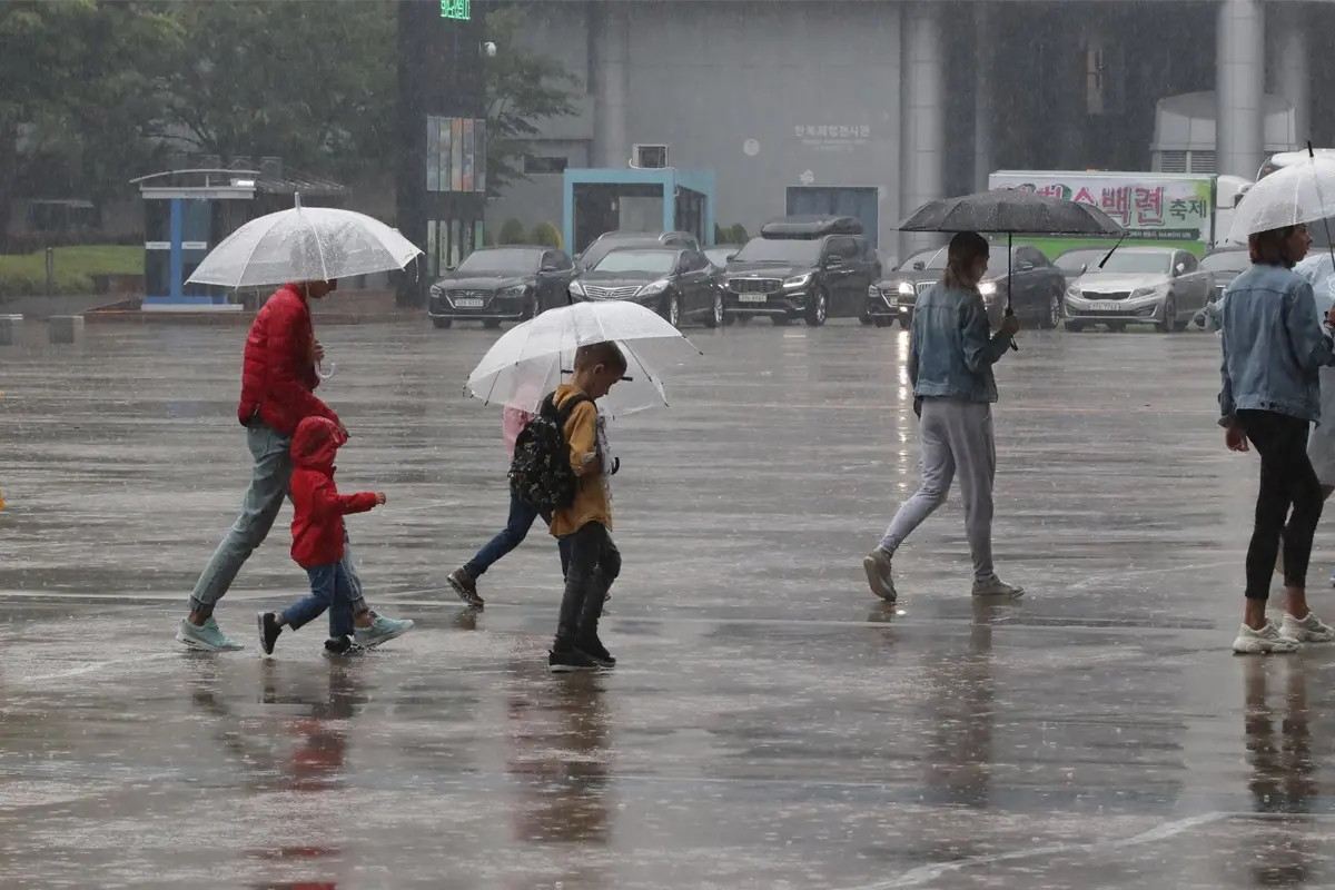 韓國雨季 2025 首爾梅雨 梅雨時間