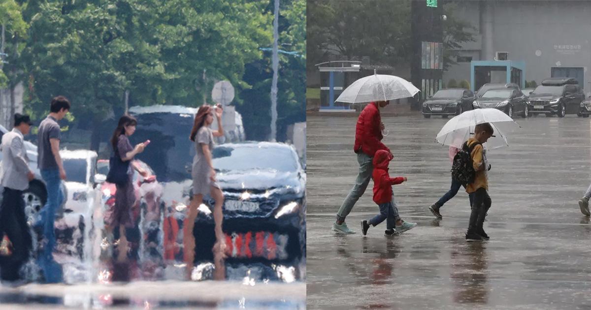 2025韓國梅雨季時間/夏天雨季情報