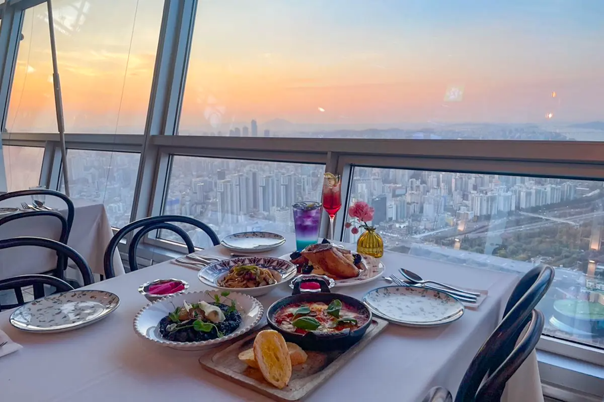 首爾fine dining 首爾高級餐廳 首爾氣氛好餐廳 首爾浪漫餐廳 漢江景餐廳 浪漫景觀餐廳 漢江餐廳 首爾高級餐廳推薦 首爾fine dining推薦 情侶餐廳 約會餐廳 All Day Fresh Kitchen 세상의모든아침 the skyfarm