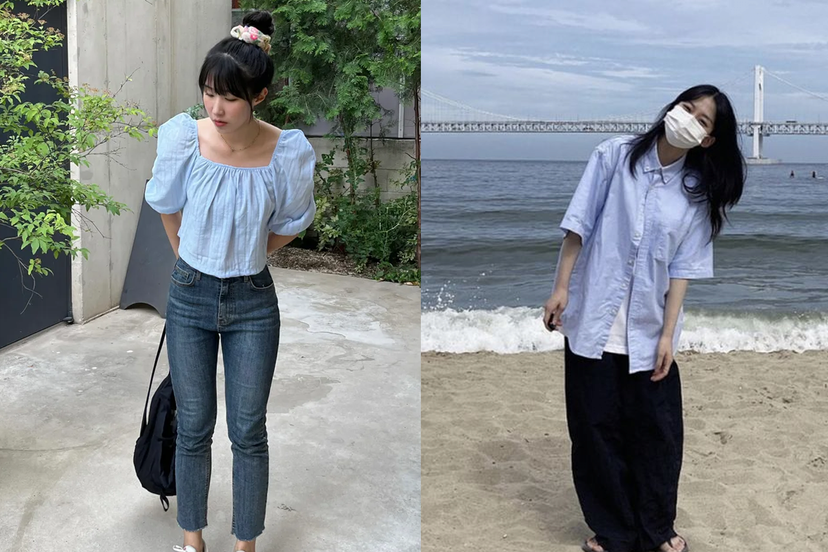 韓國 8月 夏天天氣 穿搭