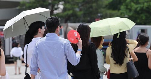 韓國 8月 夏天天氣 穿搭