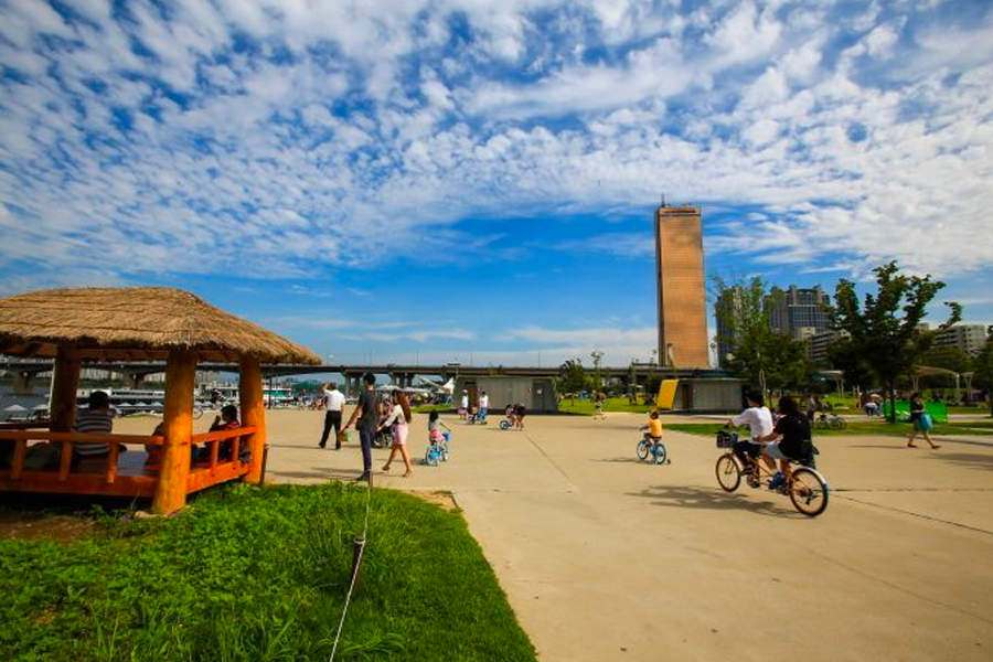 漢江公園 租單車