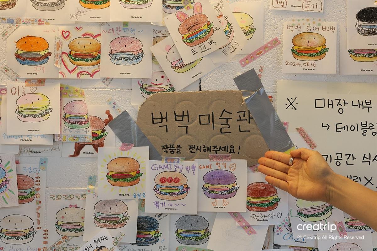 Burg Burg 梨泰院 梨泰院美食 手工漢堡 漢堡 辣雞翅 起司漢堡 Burg Burg梨泰院店