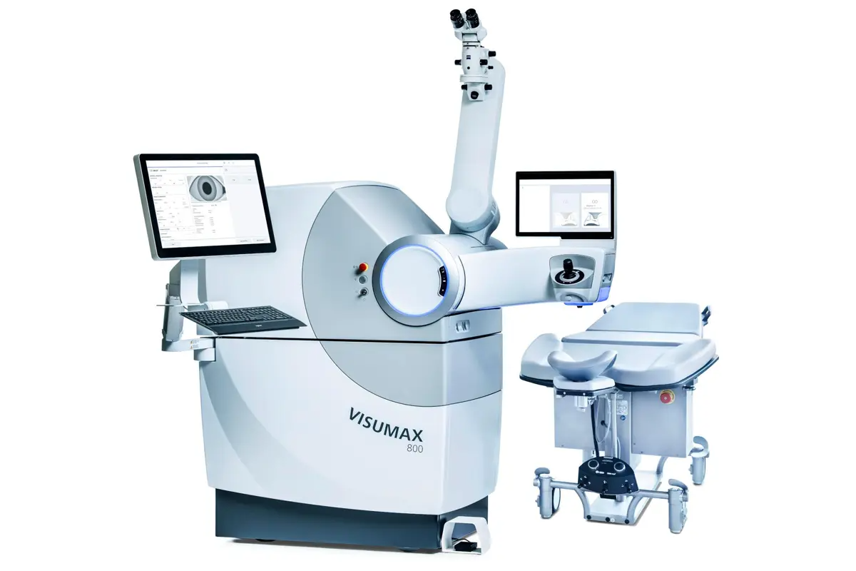 韓國 Smile Pro 2.0 視力矯正手術示意圖