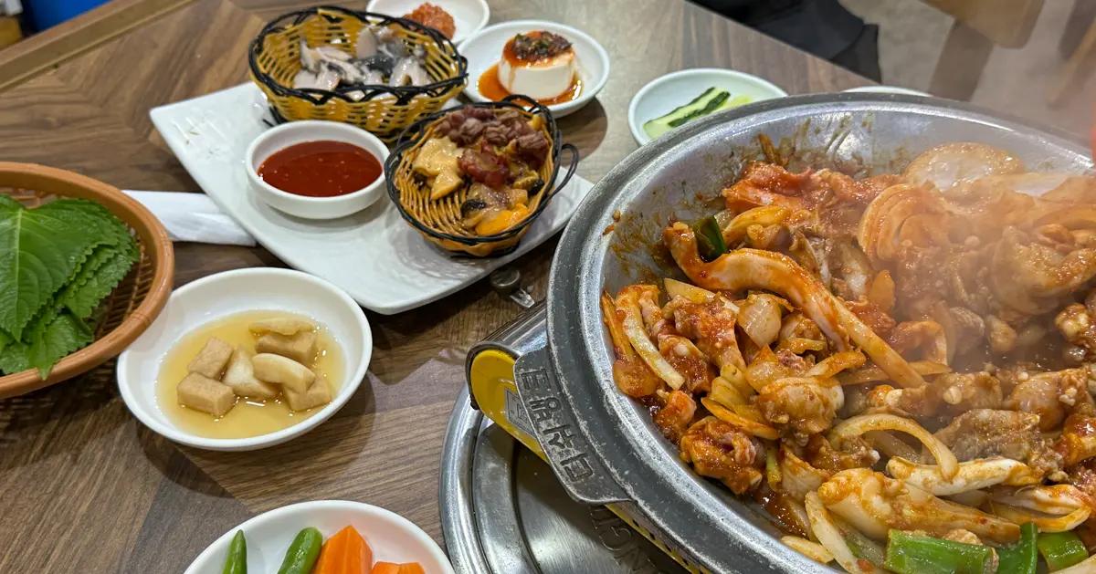 釜山「真大海炭火烤盲鳗」菜单/探访攻略