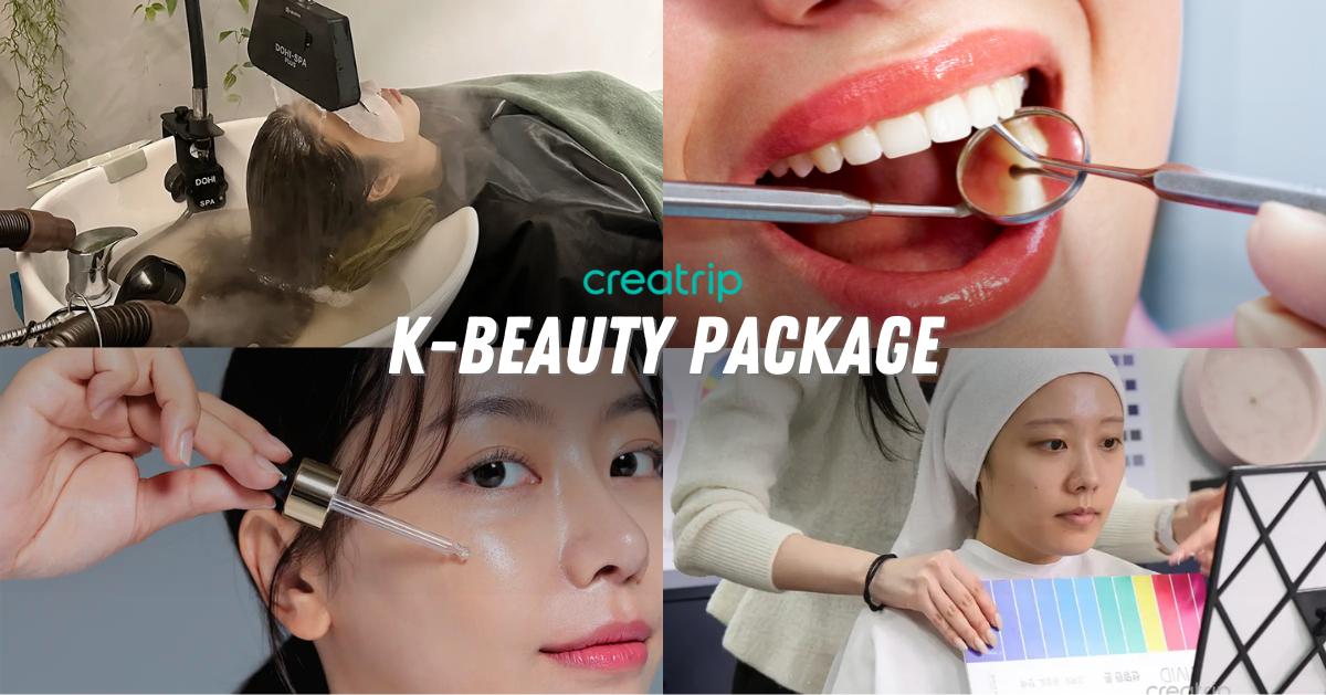 How to Save Big On Beauty Treatments in Korea | Creatrip K-Beauty Package: Skin Care, Head Spa, Personal Color, & Dental Scaling